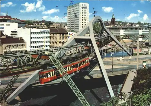 Wuppertal Schwebebahn City Kat. Wuppertal