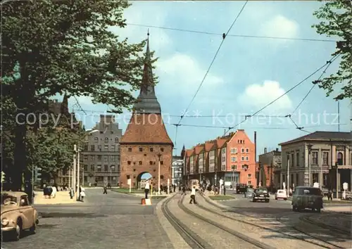 Rostock Mecklenburg Vorpommern Steintor Kat. Rostock