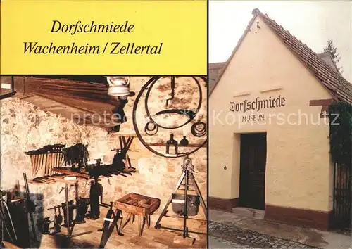 Wachenheim Rheinhessen Dorfschmiede Museum / Wachenheim /Alzey-Worms LKR