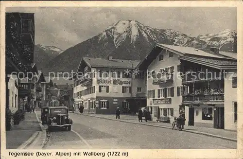 Tegernsee mit Wallberg Kat. Tegernsee