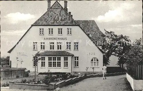 Norddorf Amrum Ambronenhaus Kat. Norddorf