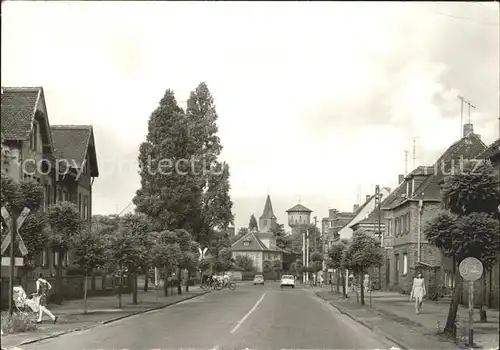 Sandersdorf Sachsen Anhalt Hermann Fahlke Strasse Kat. Sandersdorf Sachsen Anhalt