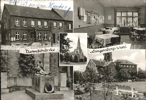 Langenberg Westfalen Turmschaenke Kat. Langenberg