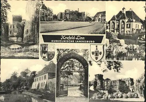 Linn Krefeld Kurkoelnische Landesburg Kat. Krefeld