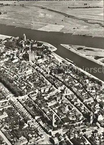 Tangermuende Fliegeraufnahme Kat. Tangermuende