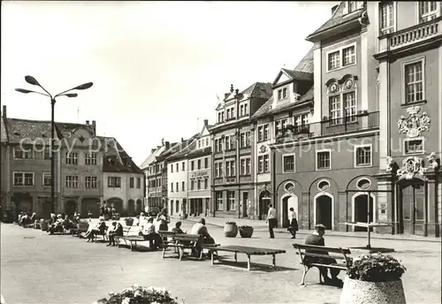 Loebau Sachsen Platz der Befreiung Kat. Loebau