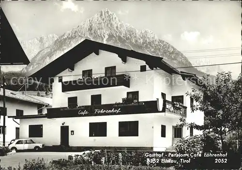 Ellmau Tirol Gasthaus Pension Cafe Foehrenhof Kat. Ellmau