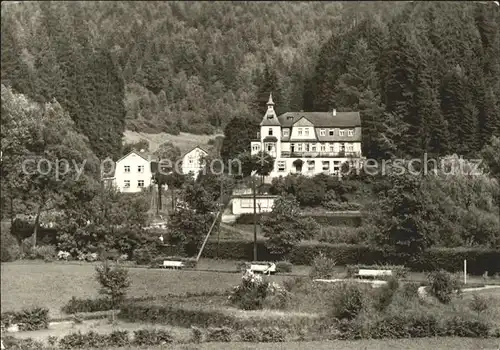 Meuselbach Schwarzmuehle HO Gaststaette Waldfrieden Kat. Meuselbach Schwarzmuehle