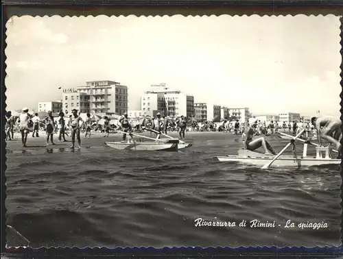 Rimini La Spiaggia Plage Kat. Rimini