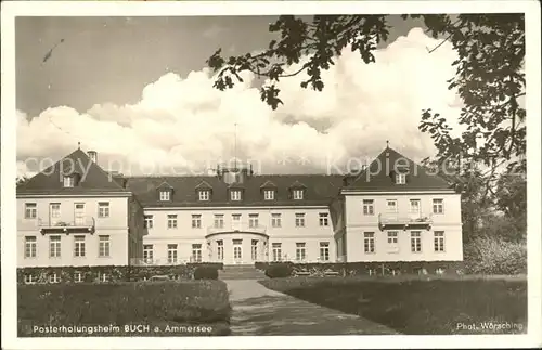 Buch Ammersee Posterholungsheim Kat. Inning a.Ammersee