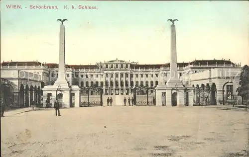 Wien Schoenbrunn Kk Schloss Kat. Wien