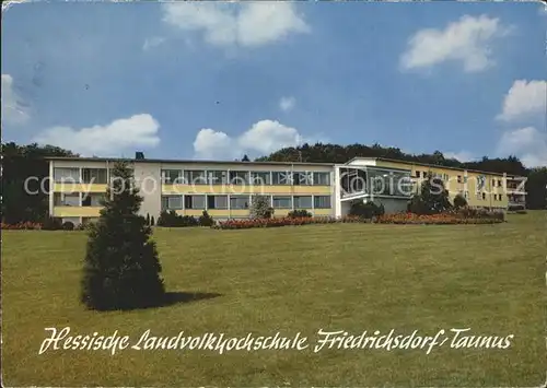 Friedrichsdorf Taunus Hess Landvolkshochschule Kat. Friedrichsdorf
