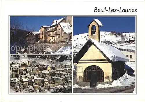 Beuil Beuil les Launes Chapelle Ste Anne Vue generale et vieilles maisons Kat. Beuil