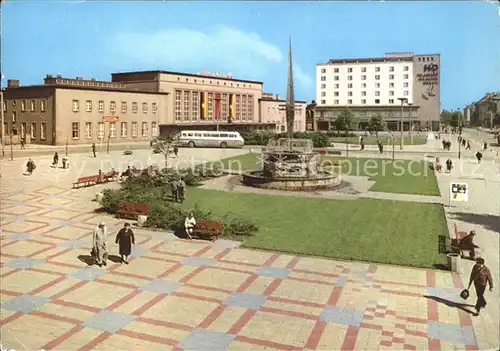 Merseburg Saale Gagarinplatz Kat. Merseburg