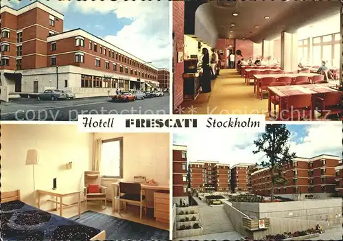 Stockholm Hotell Frescati Gastraum Zimmer Kat. Stockholm