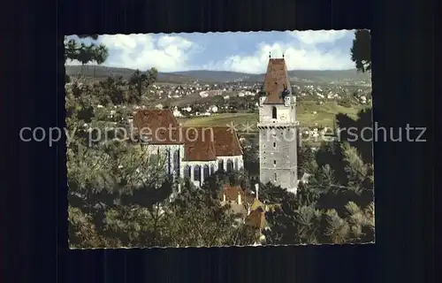 Perchtoldsdorf Panorama Stadttor Kirche Kat. Perchtoldsdorf