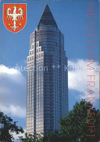 Frankfurt Main Messeturm Kat. Frankfurt am Main