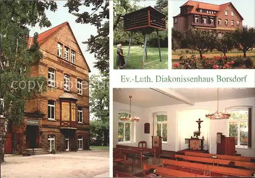 Borsdorf Parthe Ev Luth Diakonissenhaus Behindertenwohnheim  Kat. Borsdorf Parthe