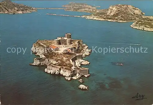 Marseille Chateau d If Vue aerienne Kat. Marseille