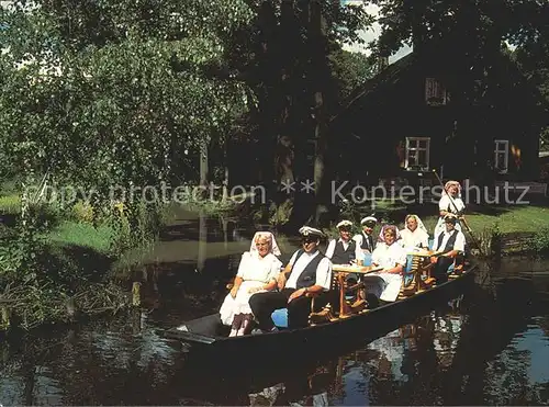 Luebbenau Spreewald Kahnfahrt im Spreewald Kat. Luebbenau