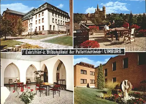 Limburg Lahn Exerzitienhaus der Pallottinerinnen Terrasse Halle Garten Kat. Limburg a.d. Lahn