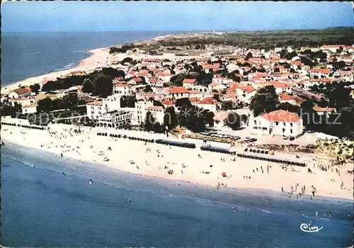 La Tranche sur Mer Plage vue aerienne Kat. La Tranche sur Mer