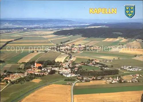 Kapelln an der Perschling Fliegeraufnahme Kat. Kapelln