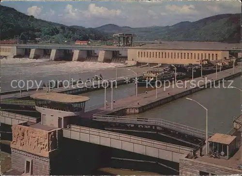 Persenbeug Gottsdorf Donau Kraftwerk Ybbs Kat. Persenbeug Gottsdorf