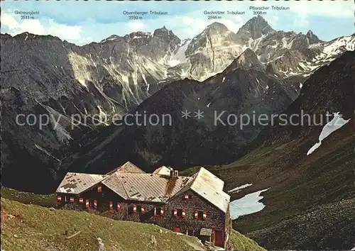 Innsbruckerhuette Berghaus im Stubaital Alpenpanorama Kat. Neustift im Stubaital