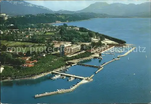 Aix les Bains Le Grand Port vue aerienne Kat. Aix les Bains