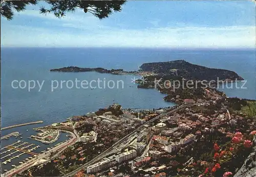 Beaulieu sur Mer et Cap Ferrat vue panoramique Cote d Azur Kat. Beaulieu sur Mer