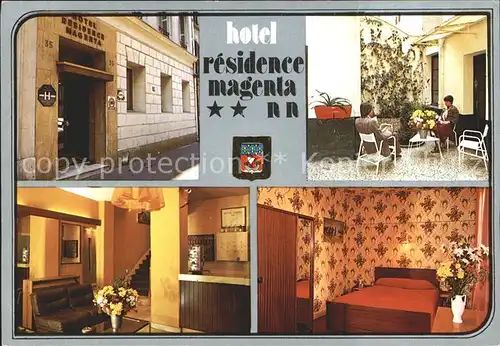 Paris Hotel Residence Magenta Kat. Paris