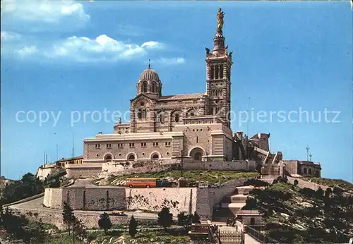 Marseille Basilique Notre Dame de la Garde Kat. Marseille