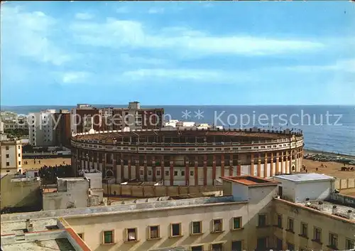 Cadiz Andalucia Plaza de Toros Stierkampfarena Kat. Cadiz