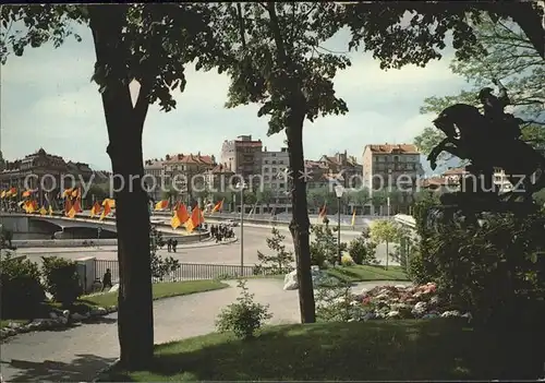 Grenoble Jardin des Dauphins Kat. Grenoble