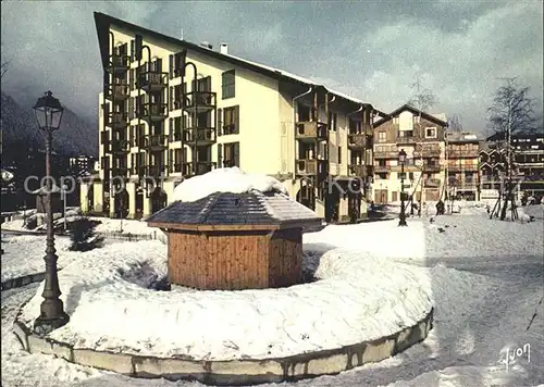 Chamonix Les Residence en hiver Kat. Chamonix Mont Blanc