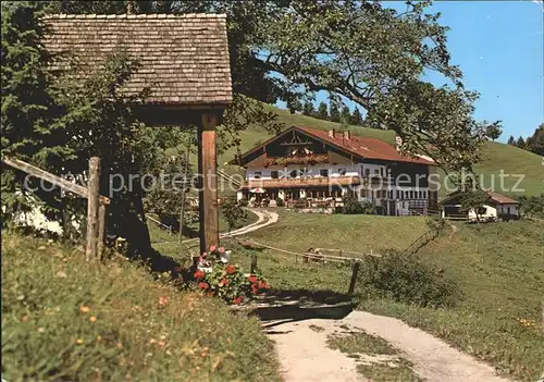 Brannenburg Berggasthof Pension Schweinsteig Kat. Brannenburg