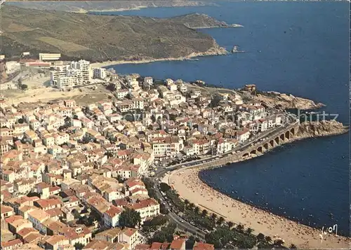 Banyuls sur Mer Vue generale aerienne Kat. Banyuls sur Mer