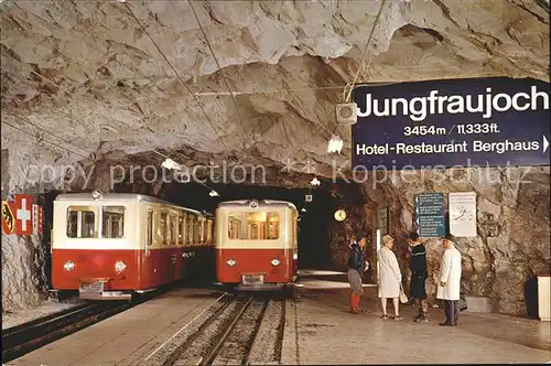 Jungfraubahn Bergstation Jungfraujoch Kat. Jungfrau