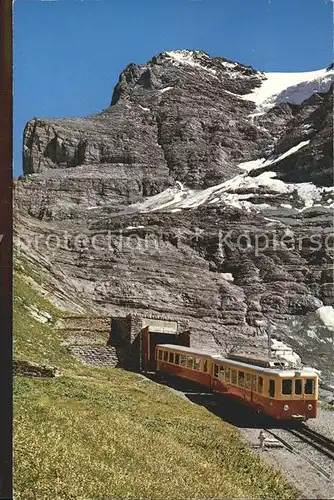 Jungfraubahn Eigergletscher Jungfraujoch Tunneleingang Kat. Jungfrau
