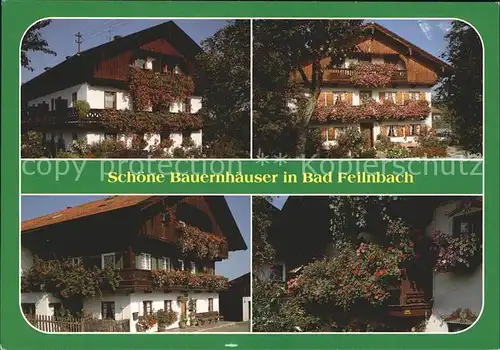 Bad Feilnbach Schoene Bauernhaeuser Kat. Bad Feilnbach
