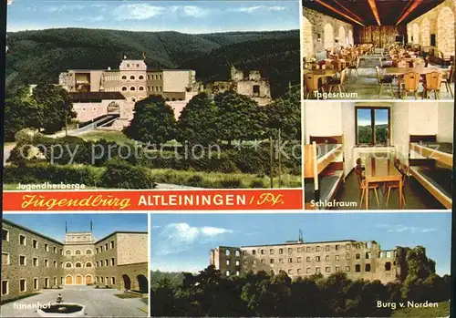 Altleiningen Jugendburg Kat. Altleiningen