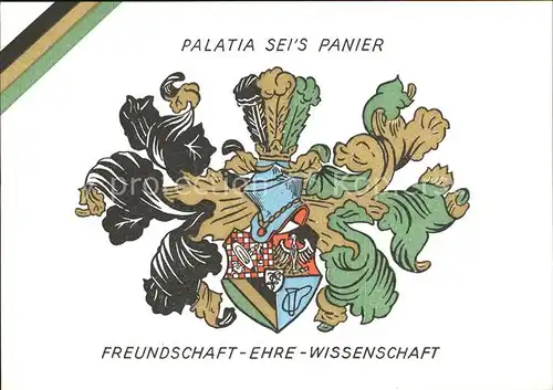 Lambrecht Wappen Burschenschaft Kat. Lambrecht (Pfalz)