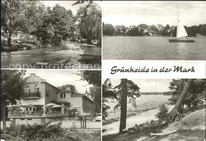 AK / Ansichtskarte Gruenheide Mark Stoeritzsee Pionierlager Alexander