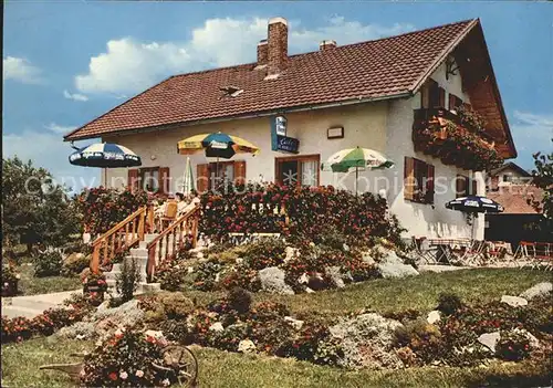 Gaissing Niederbayern Cafe Hubertus Kat. Schwarzach