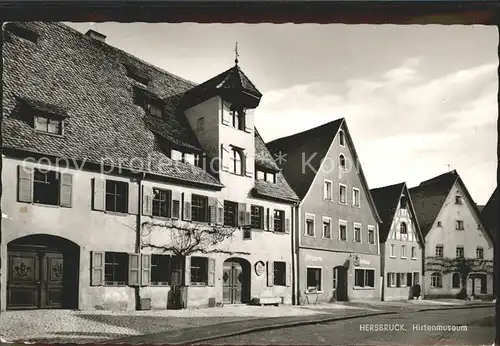 kf77382 Hersbruck Hirtenmuseum im Eisenhuettlein Kat. Hersbruck