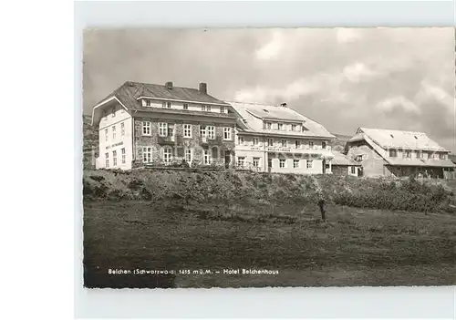 Belchen Baden Hotel Belchenhaus Kat. Neuenweg