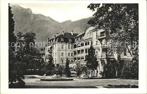 Bad Reichenhall Grand Hotel Besitzung Axelmannstein Kat. Bad Reichenhall