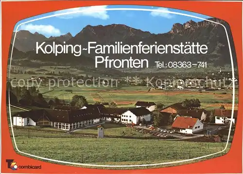 Pfronten Kolping Familienferienstaette Panorama Kat. Pfronten