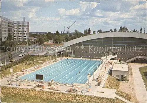 Szeged Sporthalle Schwimmbad Kat. Szeged